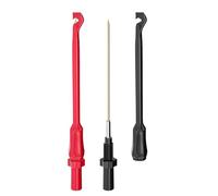 2 uds P30036 sonda de punción automotriz Clip de perforación de alambre gancho de prueba aguja de cobre dorado con toma de Banana de 4mm 1000V/32A(17CM- short type)