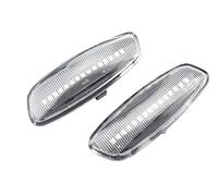 2 Uds Para 308 Para 207 Para 3008 Para 5008 Luz LED Señal Giro Lateral Flujo Dinámico Luz Señal Giro Luces Indicador(Dynamic Crystal Type)