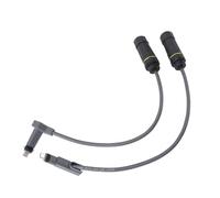 2 uds para Adaptador de Enchufe SPX a RJ45, Conector de Cable Ethernet Impermeable IP68 de 1200Mbps para Dishy y enrutador satélite