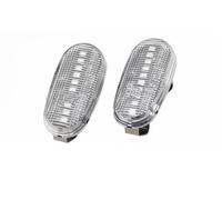 2 Uds Para Alfa Para Romeo Para Mito 955 147 Para GT 937 Luces LED Dinámicas Posición Lateral Flecha Señal Giro Intermitente Lámpara Luz Señal Giro Luces Indicador(Dynamic Crystal)