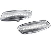 2 Uds Para Citroen Para C4 Para Picasso Para C3 Para C5 Para DS4 Luz LED Señal Giro Lateral Flujo Dinámico Luz Señal Giro Luces Indicador(Dynamic Crystal Type)