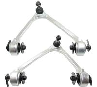 2 Uds Para Jaguar S-type Xfr Xf X200 X250 X350 2009-2015 C2z29115 C2z29117 Kit Brazo Control Superior Inferior Horquilla De Suspensión Delantera Barra Oscilante