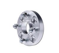 2 Uds PCD 4x108 CB 63,4mm Adaptador De Ensanchamiento Espaciador Rueda Coche Para Ford Para Ecosport Para Fiesta Para Mustang 1974-1993(Silver-20mm)