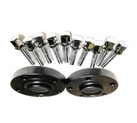 2 Uds PCD 5x112 CB 57,1mm Reemplazo Centrado En El Para Cubo Forjado Junta Espaciadores Rueda Adaptador 14x1,5 Compatible Con VW Para Golf Para GTI Espaciadores Rueda Coche
