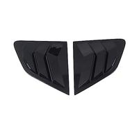 2 Uds., Persiana Ventana Trasera Panel Obturador Cubierta Ventilación Lateral Embellecedora para Nissan para Qashqai J11 para Rogue Sport 2015-2020 FRTRGVUVXP(Glossy Black)