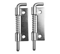 2 uds pestillo de cerradura puerta garaje resorte pernos acero inoxidable pestillos perno seguridad Para puertas