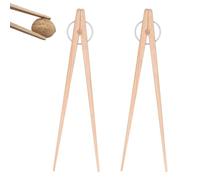 2 uds pinzas de cocina de madera, pinzas de cocina pinzas para tostadora pinzas para alimentos pinzas rectas para pan ensalada comida frita comida horneada