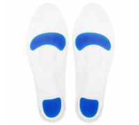 2 uds, Plantilla para zapatos, plantillas de silicona, plantilla transpirable, almohadilla para el arco, fascitis plantar, dolor, fatiga, aliviar las plantillas de inserción de zapatos(37-38)