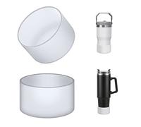 2 Uds Protectoras de Silicona para Botella de Agua, Funda Protectora para Botella Compatible con Stanley Quencher Adventure 40 oz y Stanley IceFlow 20 oz 30 oz Protege Tu Botella