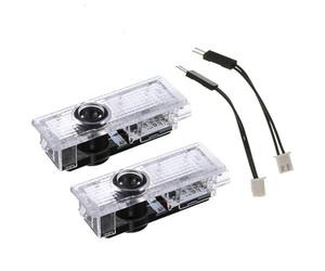 2 uds. Proyector de Logo de Puerta para X1 X3 X5 X7 Serie E90 E91 E92 E93 | Compatible con BMW Sin Cableado Fácil Instalación Resistente a la Intemperie Proyección Nítida Luz de Bienvenida de Puerta