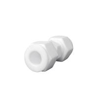 2 uds PTFE Unión reductora virola rosca macho accesorios hidráulicos neumáticos(D20mm-D28mm)