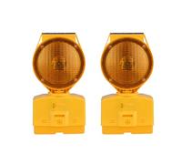 2 Uds. Radiaciones Solares Intermitentes De Advertencia Fácil Instalación Sin Cableado Para Luz Intermitente De Seguridad Vial