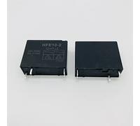 2 uds relé HFE10-2-12-HT-L2 HFE10-2-24-HT-L2 HFE10-2-12-HT-L1 HFE10 24 HT L1 12VDV bobina doble con interruptor Manual 50A(HFE10-2-12-HT-L1)
