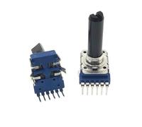 2 uds RK12 142 tipo B10K potenciómetro B103 doble Vertical 6 pines D longitud del eje 23mm altura 30mm(10K Ohm)