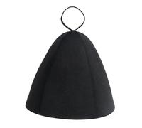 2 uds Saunas sombrero de Sauna fieltro lana espesar protección del cabello Spa accesorios hecho a mano impermeable para Mujer Hombre