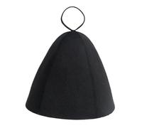 2 uds Saunas sombrero de Sauna fieltro lana grueso for sudor vapor accesorios Spa hecho a mano impermeable para Mujer Hombre