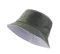 2 uds, sombrero de cubo plegable sólido Unisex, protección solar for exteriores, for el sol, gorra pescador playa al aire libre Para Hombre y Mujer(Green)