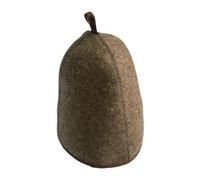2 uds sombrero de Sauna 3.0mm espesor Banya for hombres y mujeres accesorios Vaporarium marrón para Mujer Hombre