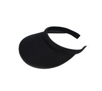 2 uds. Sombreros de Sol a la Moda for Mujer, Gorras Verano con Estilo Clip portátiles, compatibles sombrilla for Deportes al Aire Libre(Black)