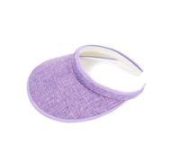 2 uds. Sombreros de Sol a la Moda for Mujer, Gorras Verano con Estilo Clip portátiles, compatibles sombrilla for Deportes al Aire Libre(Dark Blue)