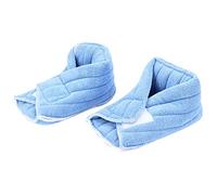 2 Uds Talón de Pie, Protectores de Talón de Cubierta Cálida de Tobillo para Soporte de Llagas Antidecúbito para Cuidado de Enfermería de Cama de Ancianos