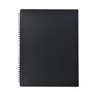 2 uds tamaño A4 música hoja de papel nota documento archivo organizador para Partituras, Archivos(Black)
