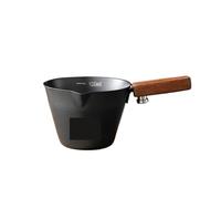 2 uds taza medidora de acero inoxidable taza de extracto de café taza for líquido taza de onzas de café tarro de leche taza de leche 100ml(Black)