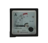 2 uds tipo amperímetro puntero 30/5 50/530A50A voltímetro de CA 99T1-A tipo 450V500V(Ammeter 250 5A)
