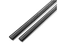 2 uds. Tiras de repuesto for limpiaparabrisas de coche de goma sin marco y sin hueso, 6 mm, 14, 16, 17, 18, 19, 20, 21, 22, 24, 26, 28, 30 y 32 pulgadas(2pcs 26 inch 650mm)