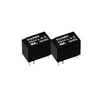 2 uds TR5V-LSZ TR5V-L-12VDC-SZ TR5V-L-24VDC-SZ G5V-1-DC12V TR5V-L-05VDC-SZ 1 forma C 2A 6Pin Tipo PCB relé de señal(TR5V-L-24VDC-S-Z)