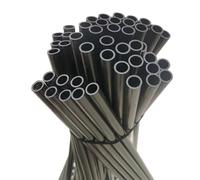 2 uds. Tubo de fibra de carbono de 500mm de longitud OD1.8 2 2,5 3 4 4,5 4,7 5 5,5 5,8mm materiales compuestos de alta dureza for accesorios de drones Fibra de carbono(3.5x2x500mm)