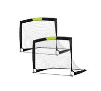 2 uds. Un Conjunto emergente en la Segunda portería de fútbol pies for niños for Patio Trasero portátil al Aire Libre para Entrenamiento