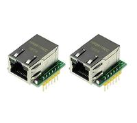 2 uds USR-ES1 Chip W5500 nuevo convertidor SPI a LAN/Ethernet TCP/IP Mod