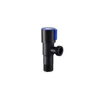 2 uds válvula de ángulo llenado baño bidé esquina accesorios grifo caliente frío cocina acero inoxidable para Fregadero, Cocina y Baño(Blue)