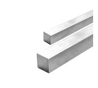 2 Uds Varilla Cuadrada De Acero Inoxidable 304 5MM 6MM 7MM 8MM 9MM 10MM 11MM 12MM 13MM 14MM 15MM, Longitud 500MM Eje Lineal De Acero De Alta Velocidad(8mm)