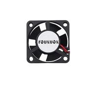 2 uds ventilador de impresora 3d 3010 30MM 30*30*10MM 3cm ventilador for tarjeta gráfica ventilador de refrigeración 5V 12V 24V con 2 enchufe con pines y doble bola(Color:12V Sleeve PH2.0)