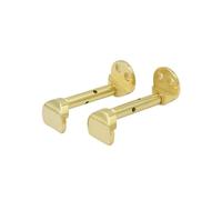 2 uds violín Metal mentonera tornillos 3/4-4/4 violín mentonera abrazadera piezas de violín de cuerda (Color : Golden)