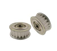 2 uds XL 12T polea tensora de distribución 12 dientes 3/4/5/6mm diámetro interior polea ralentí 11mm ancho de correa rodamiento rueda síncrona(6mm)