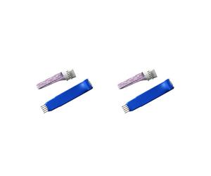 2 un set Módulo de Sonda de Programación STM32 de 2,54 MM, 5P, Programación STM8 Pogo Pin XH2.54, Cable DuPont de Enchufe, Prueba DIY, 2,54 MM, 5P