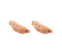 2 Unidad de Juguetes de Salchicha de Peluche Rellenos de 20 CM, Almohada de Muñecas de Peluche de Comida Rellena, Regalos Creativos, Nuevas