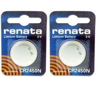 , 2 unidades - 2 Renata pilas de botón de litio CR2450 3 V pilas [Electronics]