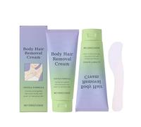 2 unidades 2025 crema de depilación corporal, 100 g, espuma eliminadora indolora duradera para mujeres y hombres, limpieza hidratante para piel suave, adecuada para zonas íntimas, brazos, axilas