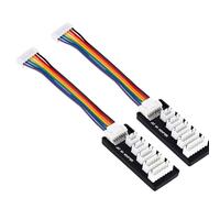 2 unidades 2S-6S Balance Charger Ampliación JST-XH adaptador placa para baterías RC Lipo, adaptador de carga de equilibrio con cable, placa de expansión 2S-6S Balancer Charger para carga de batería