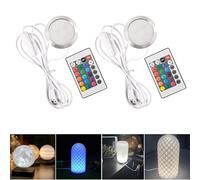 2 unidades 3D Printer LED Strip Light Lighting,Kit de lámparas LED para impresora 3D, accesorios de impresora 3D, kits creativos de lámpara LED, accesorios para impresora 3D para modelos creativos de