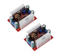 2 unidades 400W DC-DC Step Up Boost Converter, Step Up Converter, Step Up Converter, Boost Module, Voltage Converter Constant Current Power Supply Module LED Driver