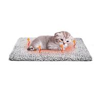 2 Unidades, Alfombrilla Térmica para Mascotas, Alfombrilla Auto-calentable para Gatos, Extraíble y Lavable, Segura y Cómoda, Ideal para Climas Fríos(Medium)