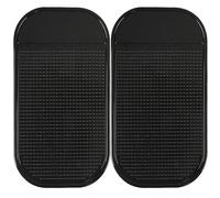 2 Unidades Alfombrillas Antideslizantes para salpicadero de Coche de Gel Lavable, Almohadillas Antideslizantes de Silicona para el Interior del Coche para Sostener el Teléfono Celular-142×83mm