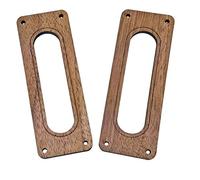 2 unidades. Anillos de cubierta para pastillas de una sola bobina - ¡Elija entre 4 tipos de madera!