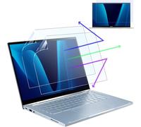 [2 Unidades] Antiluz azul Protector de pantalla de 14 pulgadas, aspecto 16:10, para ordenador portátil, protección de pantalla compatible con Lenovo/Acer/HP/Dell/Thinkpad/ASUS, Laptop Anti Arañazos