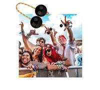 2 unidades Aslatua Authentic Rhythm African Shaker, Kashaka Musical Single Hand Percussion Instruments Kashaka Instrument, for Beginners, Music Therapy, Lessons, and Meditation Practices (plástico)